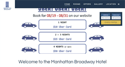 Desktop Screenshot of nymbhotel.com